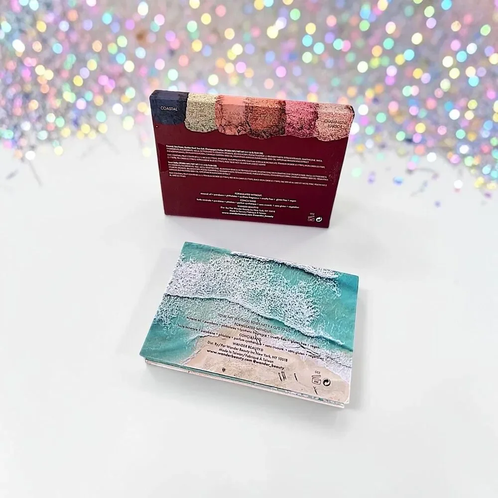Wander beauty wanderess seascape eyeshadow palette 0.33 oz NIB